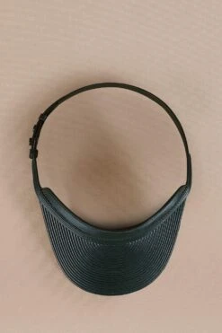 AMPM Accessories Maeen Regal Green Leather Visor -Inca Sales Store 4124ampm8 3
