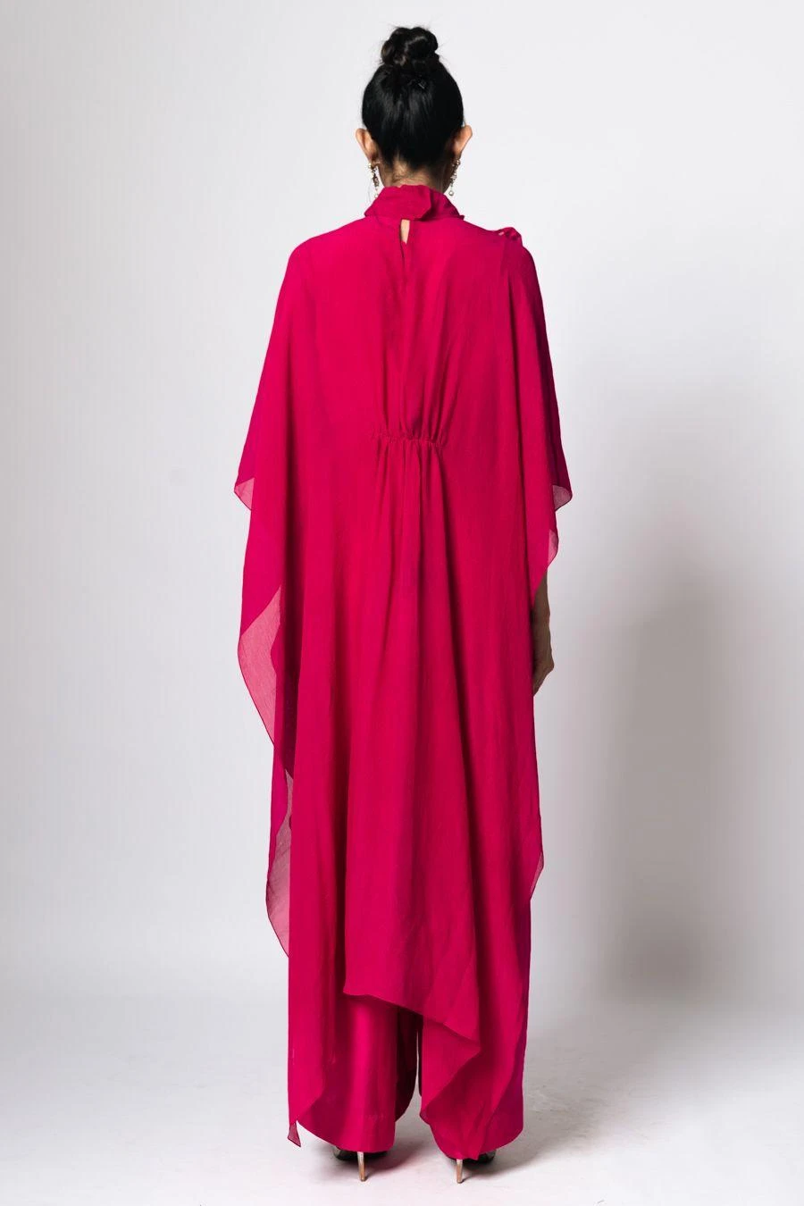 REIK Magenta Sevile Kaftan And Noir Jumpsuit 9 REIK Magenta Sevile Kaftan And Noir Jumpsuit - Image 7