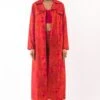 REIK Pink & Red Olsen Trench Jacket Set -Inca Sales Store 412rpf5 1