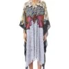 Kanika Goyal Label Peonies Retro Kaftan -Inca Sales Store 4423kgl26 1