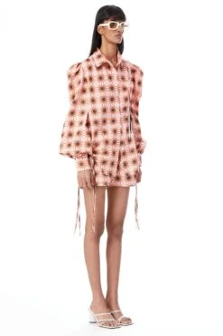 Kanika Goyal Label Alien Urchin Printed Co-ord Set -Inca Sales Store 4423kgl39 4