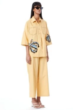 Kanika Goyal Label Iris Hand Embellished Co-ord Set -Inca Sales Store 4423kgl8 4