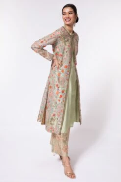 Debyani Pastel Green Embroidered Jacket Set -Inca Sales Store 44dby6 3