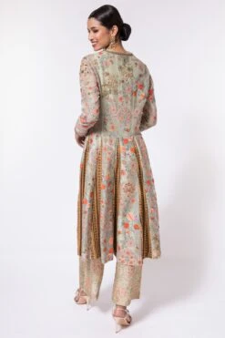 Debyani Pastel Green Embroidered Jacket Set -Inca Sales Store 44dby6 5