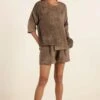 Urbania Hazelnut Silk Shorts -Inca Sales Store 4823ua18 1 1