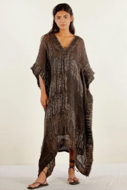 Urbania Umber Linen Kaftan