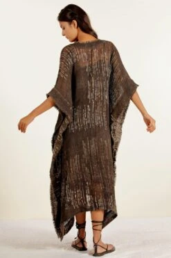 Urbania Umber Linen Kaftan -Inca Sales Store 4823ua4 4 1