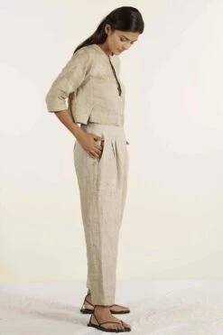 Urbania Crackled Linen Top -Inca Sales Store 4823ua9 2 1