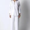 431-88 By Shweta Kapur White Riri Shirt -Inca Sales Store 485130 1