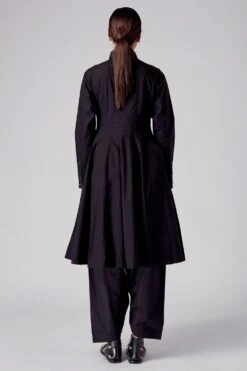 Rajesh Pratap Singh Black Panelled Dress -Inca Sales Store 4lb 33a 6