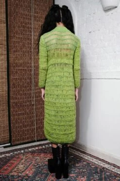 QUOD Zesty Lime Coil Hand-Knitted Dress -Inca Sales Store 51123qu23 5