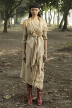 REIK Beige Mimosa Dress With A Jacket -Inca Sales Store 511rps9 1