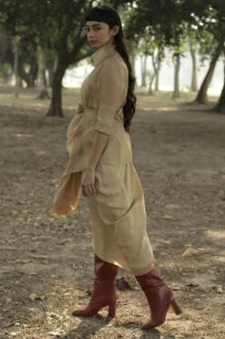 REIK Beige Mimosa Dress With A Jacket -Inca Sales Store 511rps9 3