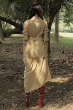 REIK Beige Mimosa Dress With A Jacket -Inca Sales Store 511rps9 4