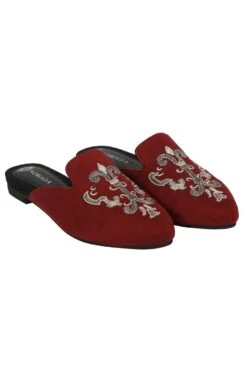 Nomada Maroon Baroque Mules -Inca Sales Store 5423nos10 3