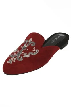 Nomada Maroon Baroque Mules -Inca Sales Store 5423nos10 6