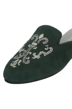 Nomada Green Baroque Mules -Inca Sales Store 5423nos11 2