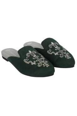Nomada Green Baroque Mules -Inca Sales Store 5423nos11 3