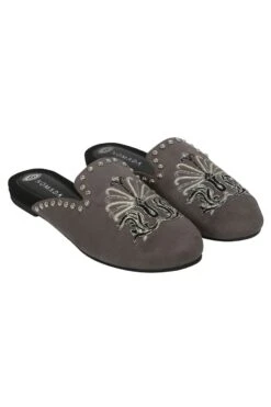 Nomada Grey Damask Mules 11 Nomada Grey Damask Mules -Inca Sales Store 5423nos14 4
