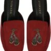 Nomada Maroon Tassle Town Mules