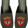 Nomada Olive Heart Eye Mules -Inca Sales Store 5423nos5 1