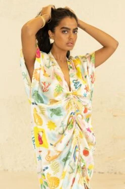 APZ Caribbean Kaftan Dress -Inca Sales Store 54apz20 2