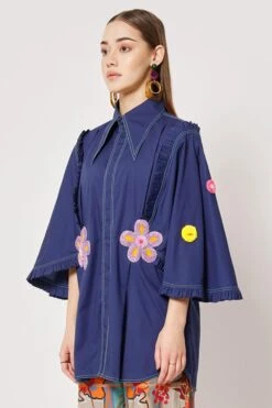 Two Point Two Navy Blue Suma Top -Inca Sales Store 5623ce86 3