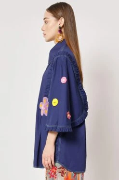 Two Point Two Navy Blue Suma Top -Inca Sales Store 5623ce86 4