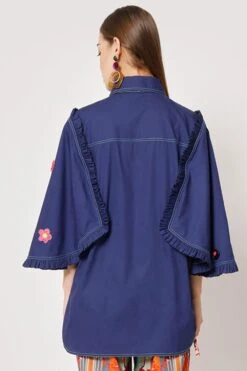 Two Point Two Navy Blue Suma Top -Inca Sales Store 5623ce86 7