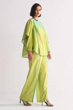 Ikai Lime Green A-line Blouse -Inca Sales Store 5823iai12 2