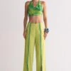 Ikai Lime Green Applique Elasticated Straight Pants -Inca Sales Store 5823iai13 1