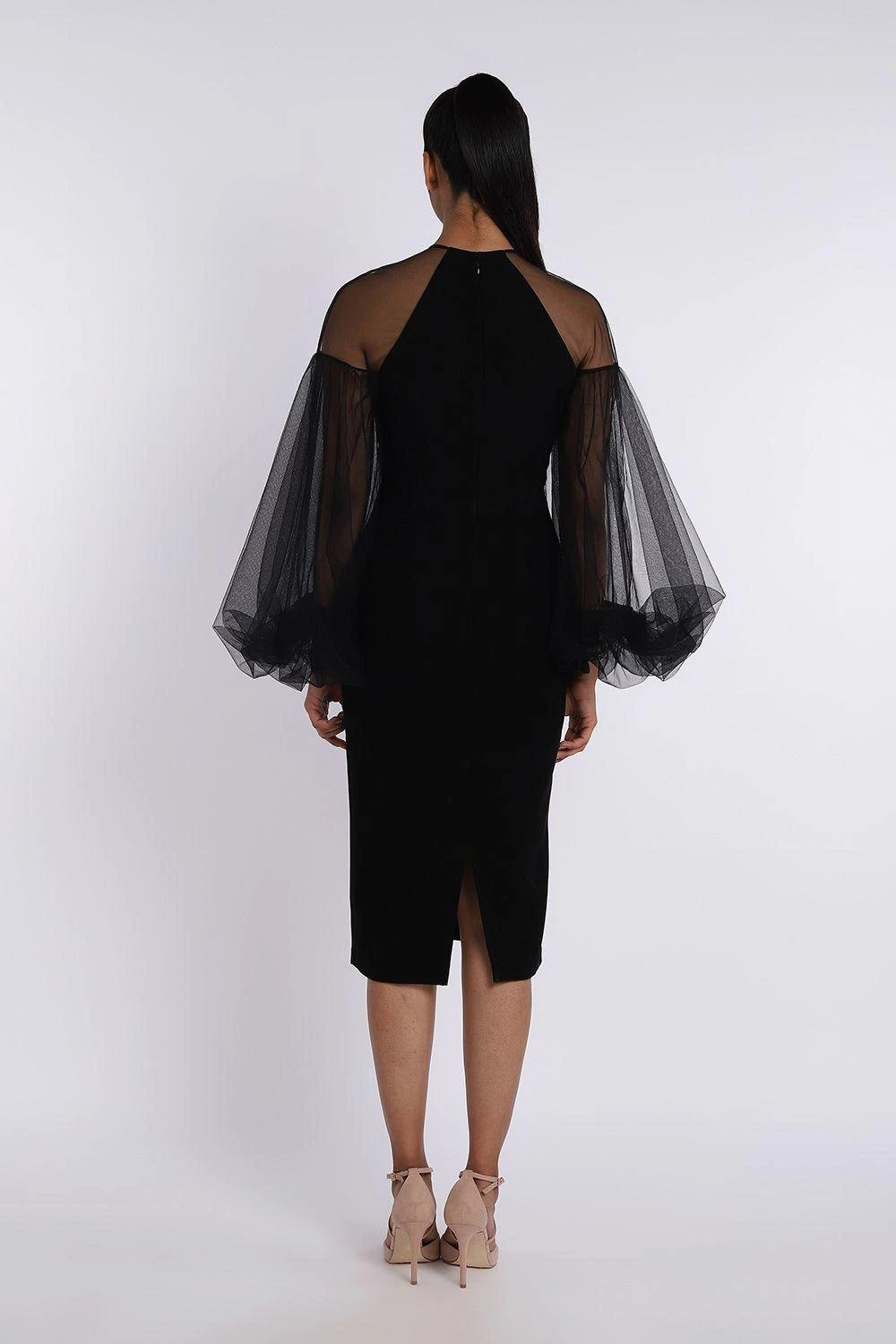 Gauri & Nainika Round Neck Pencil Dress 7 Gauri & Nainika Round Neck Pencil Dress - Image 5