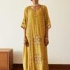 Sarang Kaur Yellow Uday Kaftan -Inca Sales Store 61023sk21 1