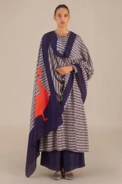 AMPM Deep Purple Huma Kurta Set