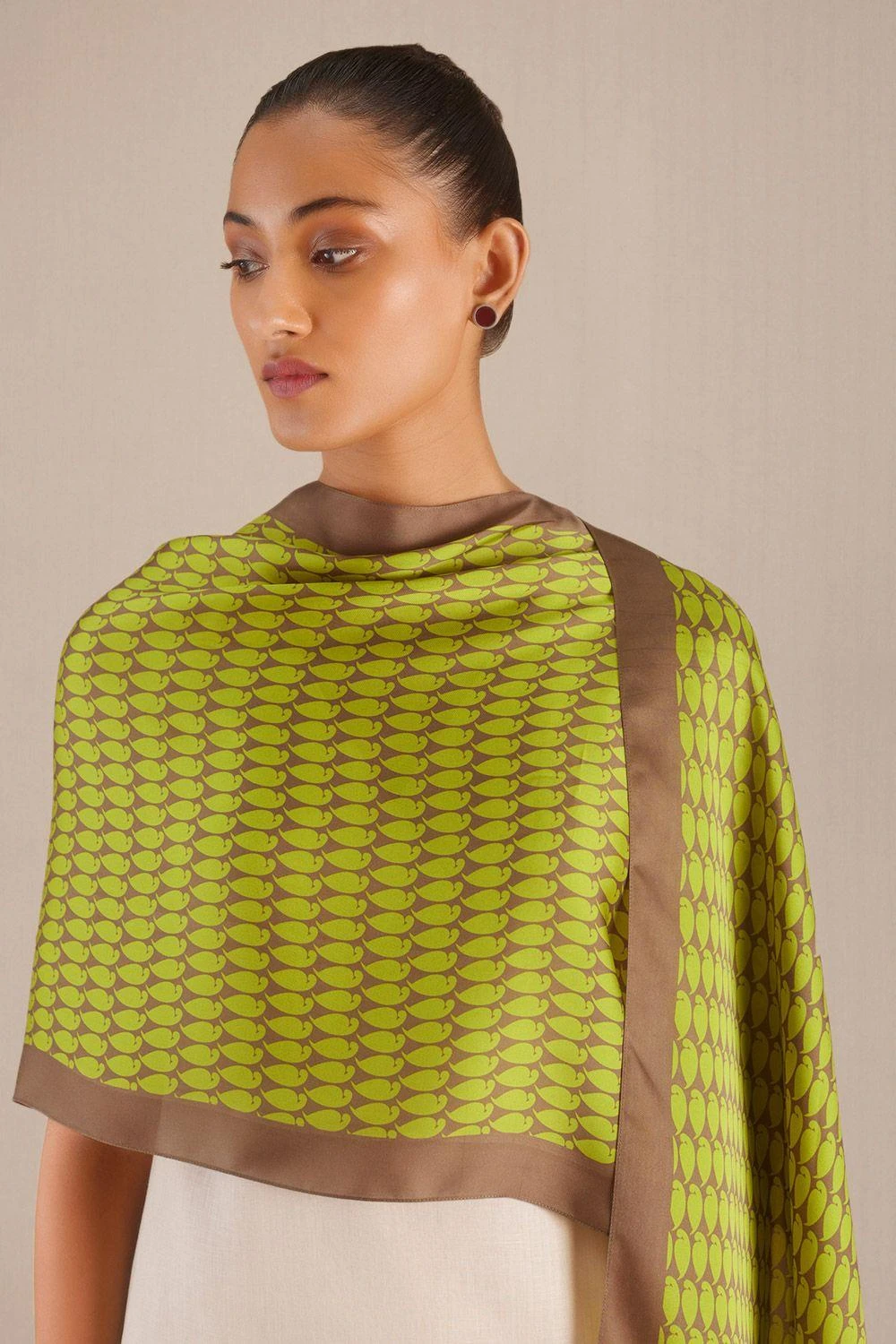 AMPM Leaf Noor Scarf 5 AMPM Leaf Noor Scarf - Image 3