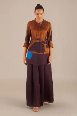 AMPM Tan Ayra Shirt Set