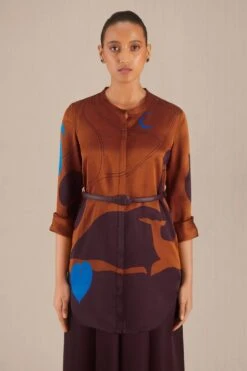 AMPM Tan Ayra Shirt Set -Inca Sales Store 61123ampm24 4 2