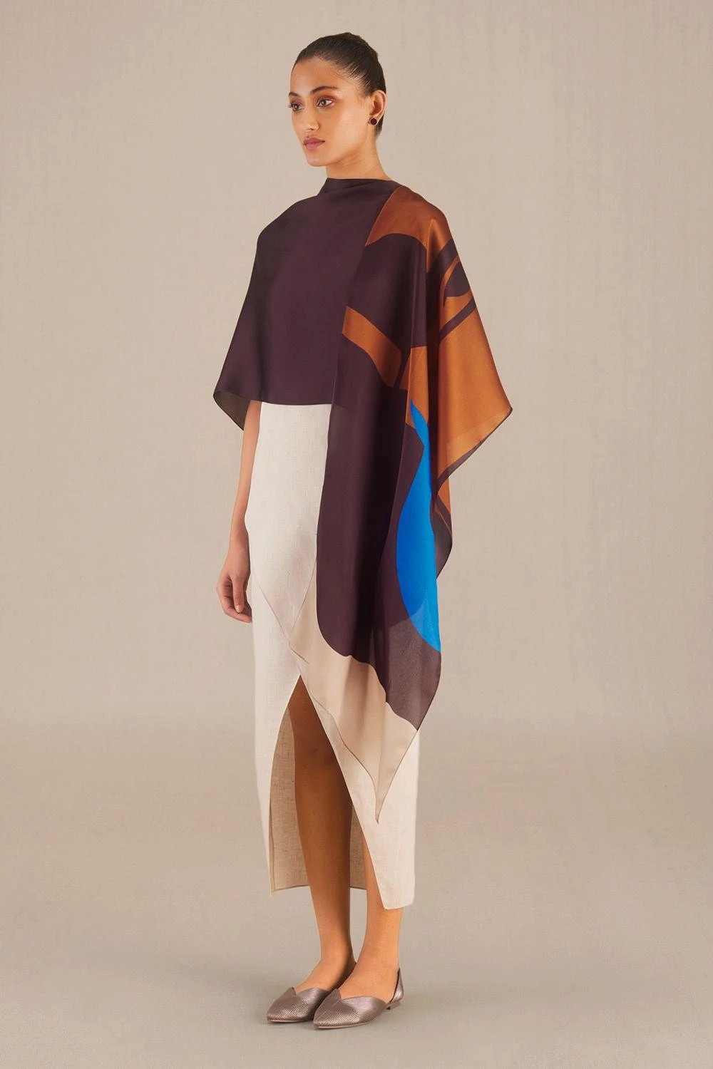 AMPM Burgundy Eda Scarf 3 AMPM Burgundy Eda Scarf