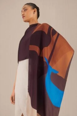 AMPM Burgundy Eda Scarf 7 AMPM Burgundy Eda Scarf -Inca Sales Store 61123ampm25 3 2