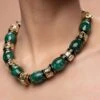 Isharya Zeenat Green Quartz Necklace -Inca Sales Store 62iq58 1