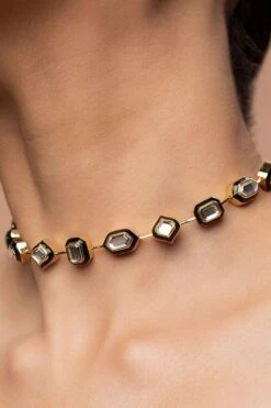 Isharya Amina Mirror Necklace