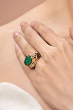 Isharya Zeenat Mirror Ring