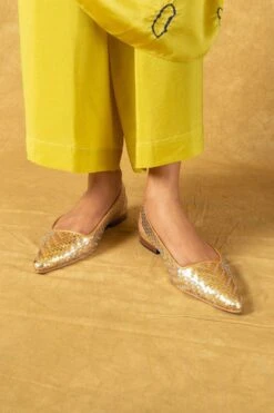 Inochhi Gold Braided Mules -Inca Sales Store 6323id5 2