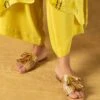 Inochhi Gold Monochrome Braided Flats -Inca Sales Store 6323id7 1