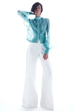 Mala And Kinnary Blue Galactic Shirt