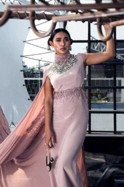 Mala And Kinnary Stately Hand Embellished Gown -Inca Sales Store 6323mka58 3