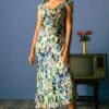Studio RIGU Splatter Strappy Knot Dress -Inca Sales Store 64sr30 1