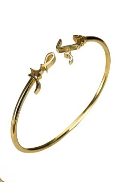 Eina Ahluwalia Patience & Gratitude Golden Bangle -Inca Sales Store 65ea6 3