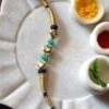 Heer- House Of Jewellery Blue And Green Polki Rakhi Bracelet -Inca Sales Store 6723hr20 1