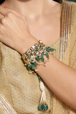 Heer- House Of Jewellery Square Polki Bracelet